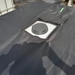 Купить чехол из оксфорда 600 на еврокуб в Самаре Черный чехол на еврокуб в Самаре